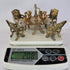 Brass Miniature Table Chair Set 208g
